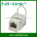 Cat6 RJ45 Keystone Jack con Cable Tie